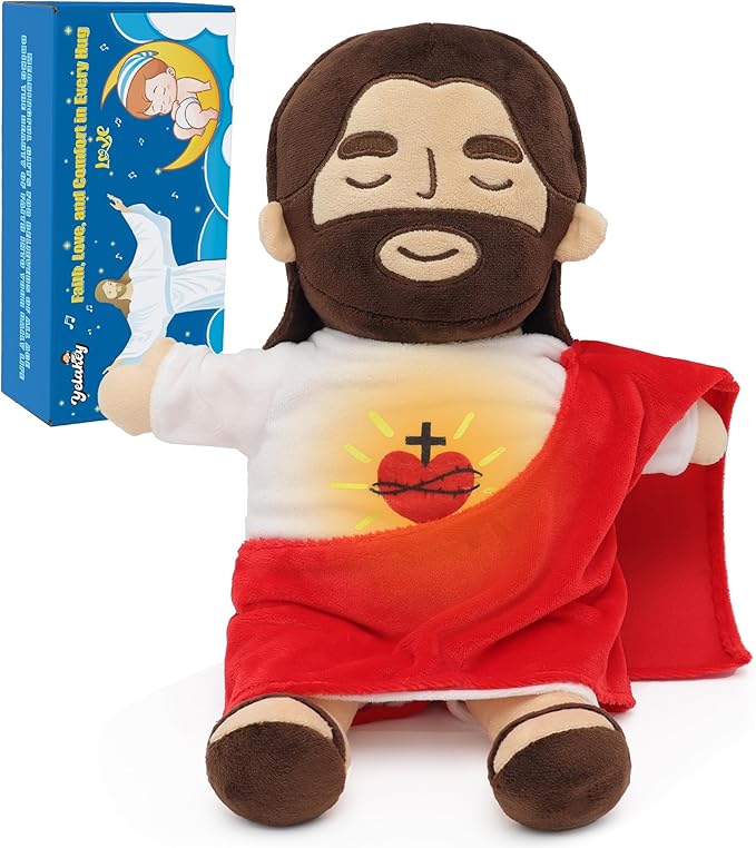 Breathing Jesus Plush